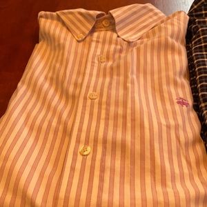 Two brook Brothers casual button down.